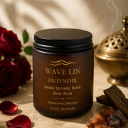 Oud Noir scented candle by Wave Lin — Signature Collection