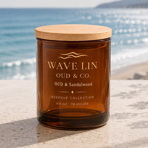 Oud & Co. Oud & Sandalwood Reserve candle by Wave Lin — Reserve Collection