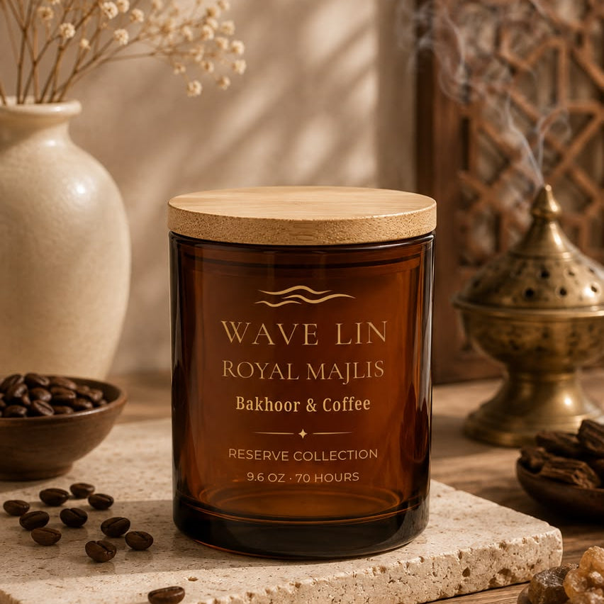 Royal Majlis Bakhoor & Coffee Reserve candle by Wave Lin — Reserve Collection
