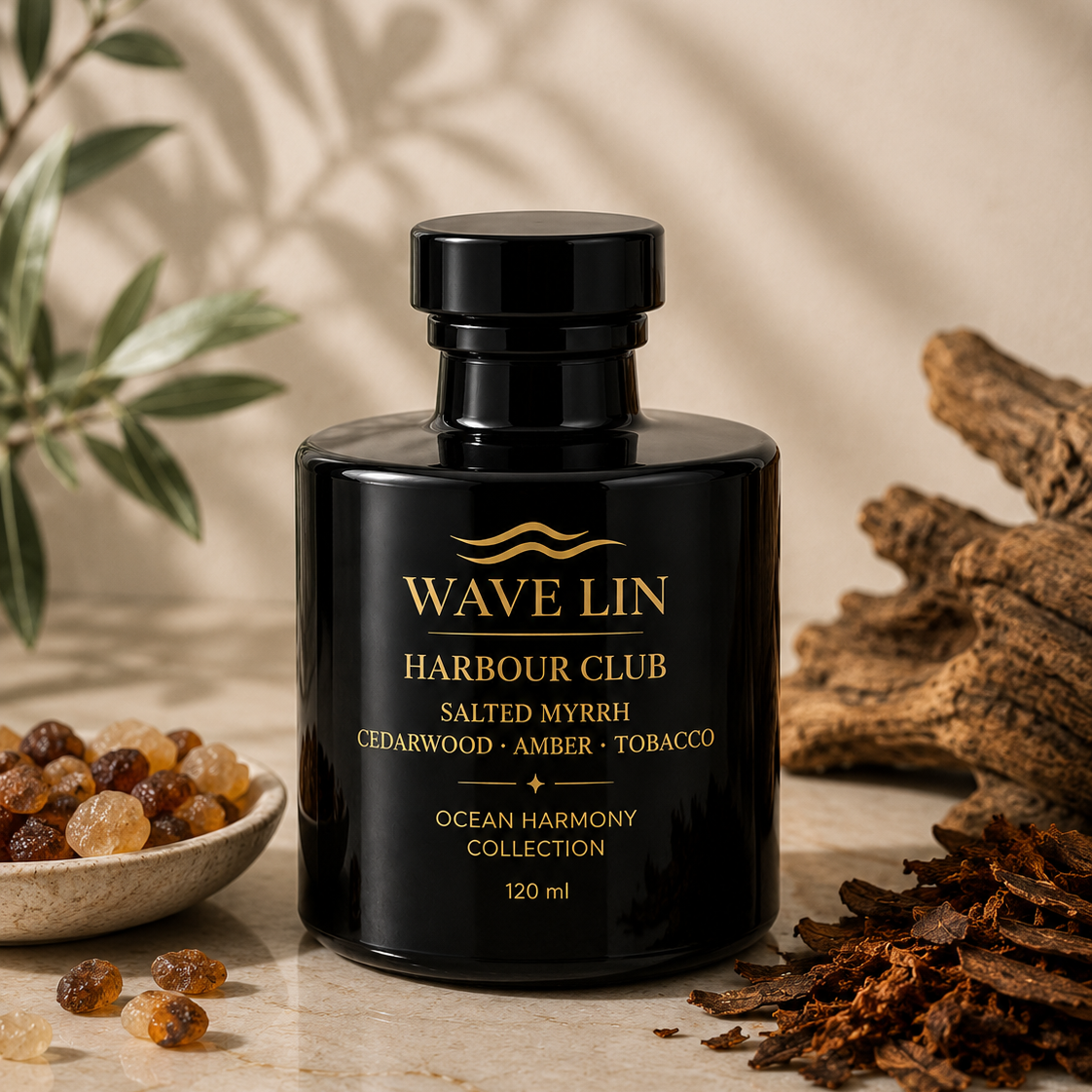 Harbour Club Reed Diffuser bottle – front view