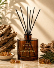 Ritual Reed Diffuser with black reeds – front view